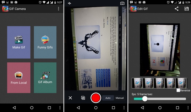 GIF Maker Android app