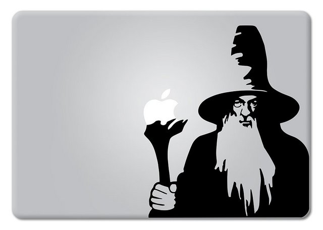 Gandalf Macbook Decal Sticker