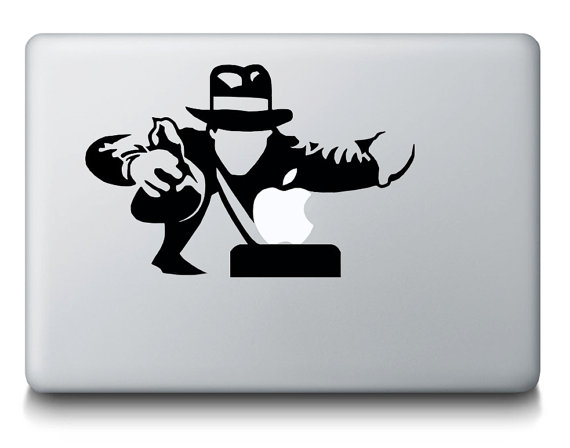 Indiana Jones Macbook Decal Sticker