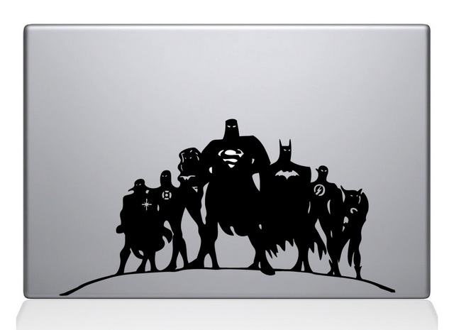 Justice League Macbook Decal Sticker