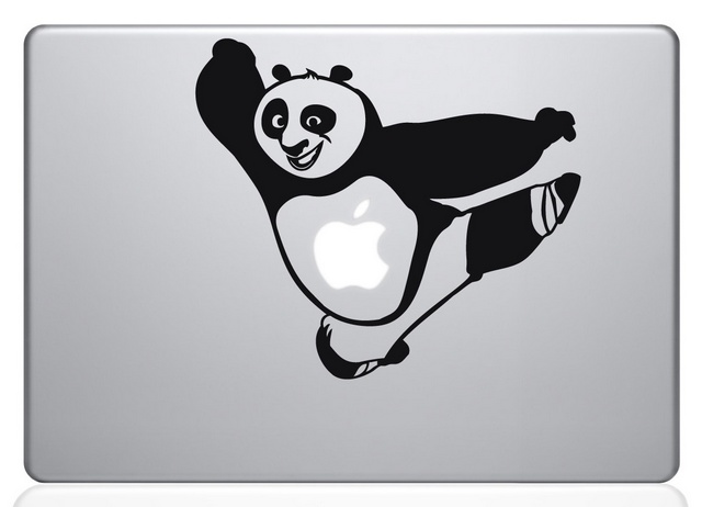 KungFu Panda Macbook Decal Sticker