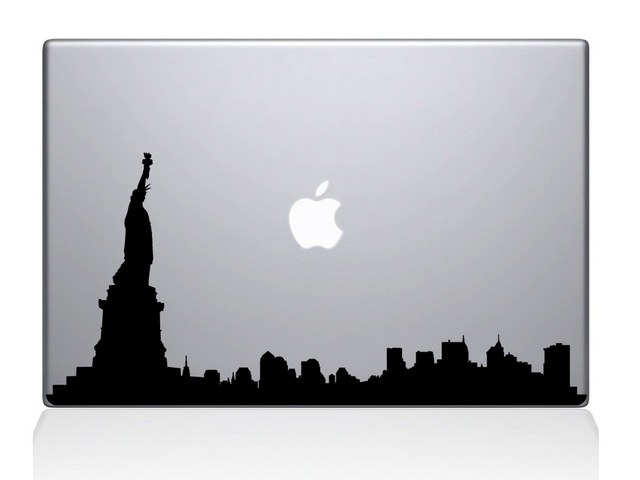 New York Macbook Decal Sticker