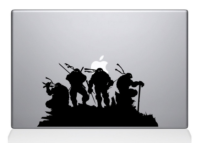 Ninja Turtles Macbook Decal Sticker