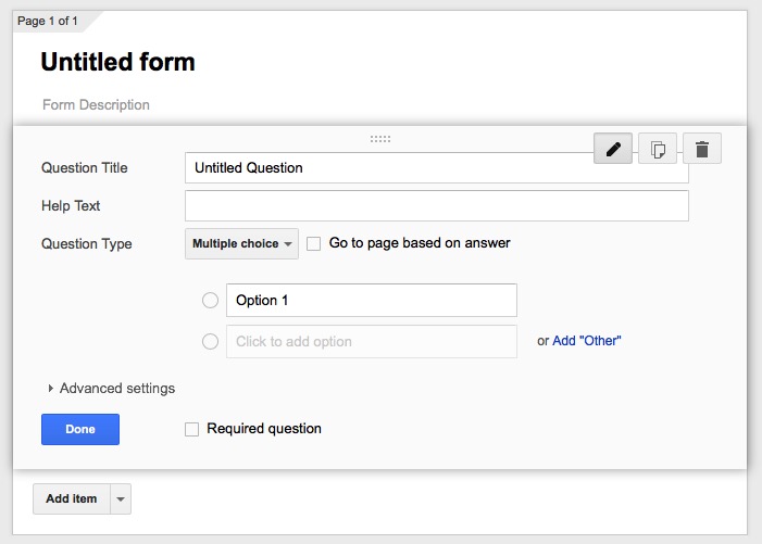 Online Quiz -bb- 01a - Google Forms