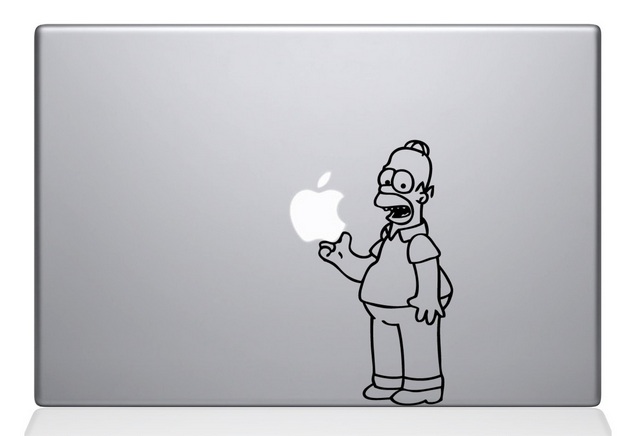 Simpsons Macbook Decal Sticker