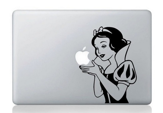 Snow White Macbook Decal Sticker