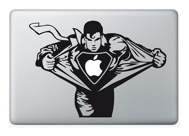 Superman Macbook Decal Sticker