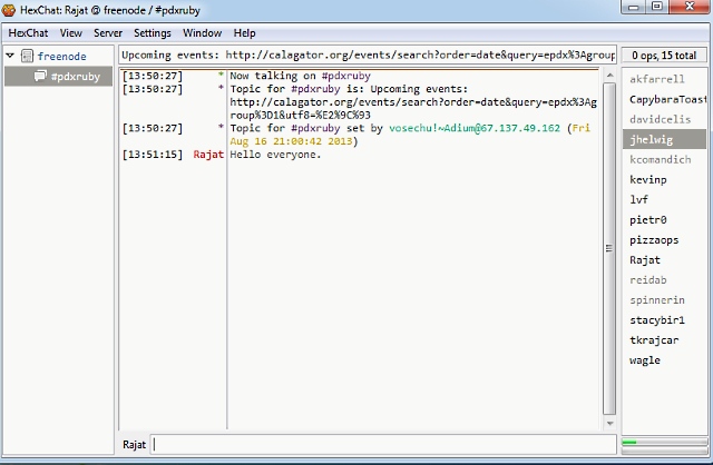 most popular windows irc client