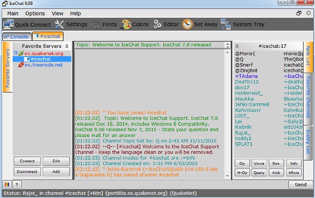 irc chat client mac