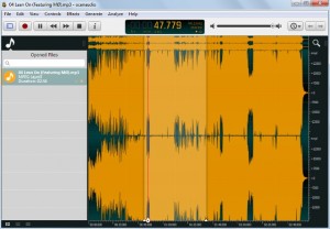 how to record on ocenaudio