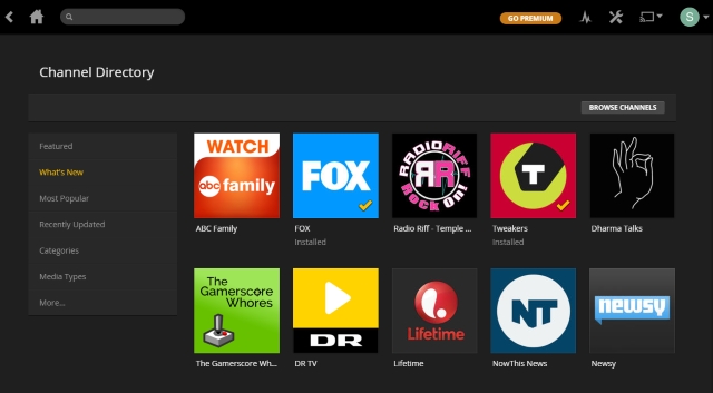 plex channels