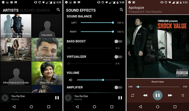 BlackPlayer Music Player Android app