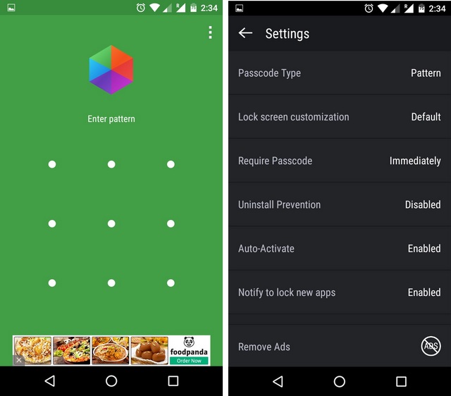 Hexlock Android app lock