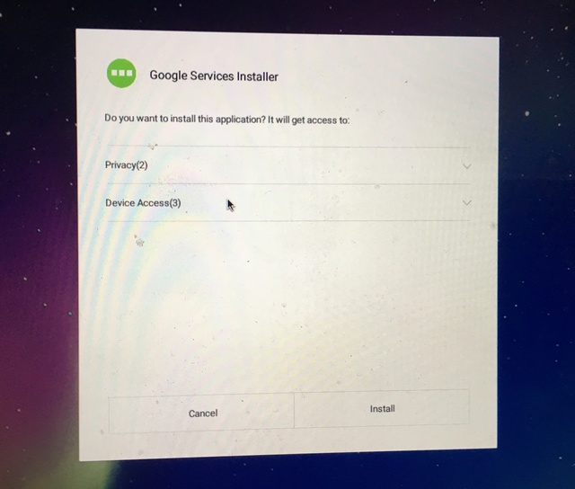 Remix OS GMSInstaller install