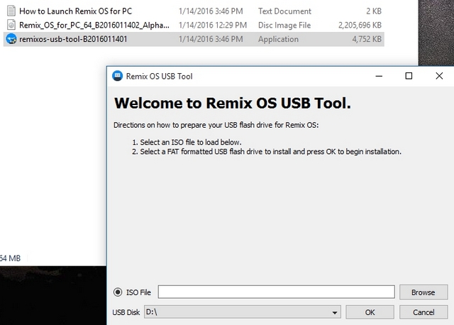 remix os installation tool exe download