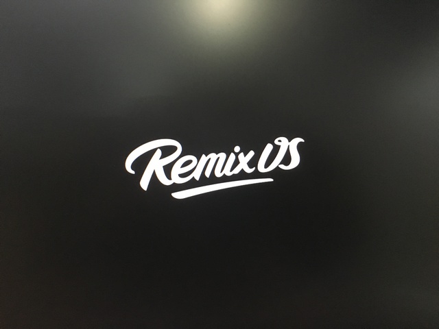 Remix OS startup screen