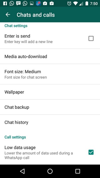 WhatsApp Tricks low data calls