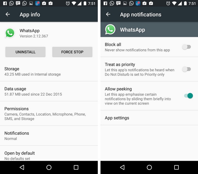 WhatsApp Tricks stop notifications