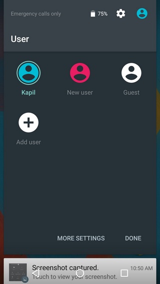 android multi user