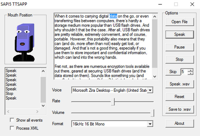 text to speech software for windows list