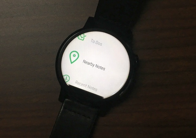 Evernote for Wear