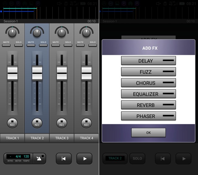 closest thing to garageband for android