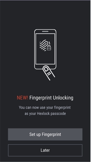 Hexlock fingerprint lock