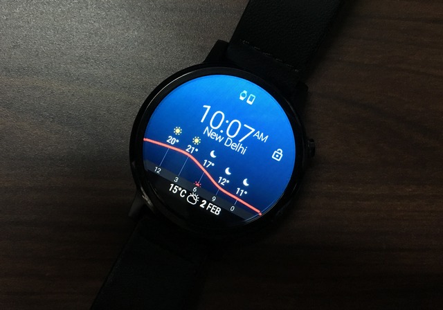 InstaWeather watch face