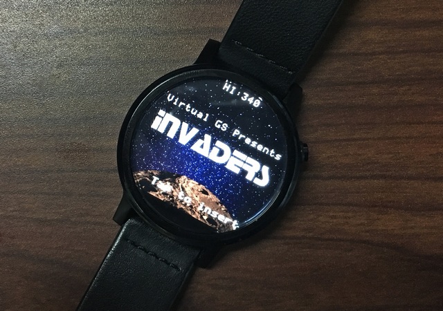 Invaders Android Wear