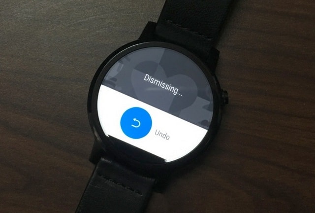 Moto 360 undo dismiss notification