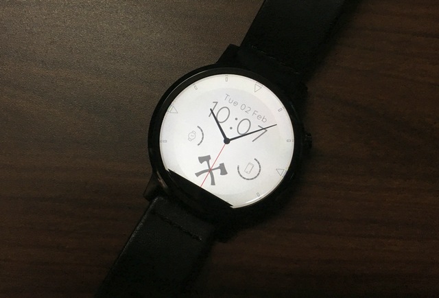 Mustache watch face