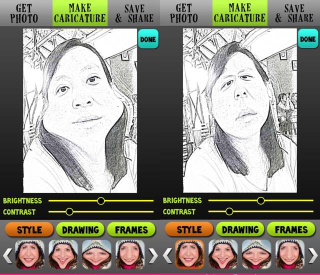 Photo App -bb- Caricature Me