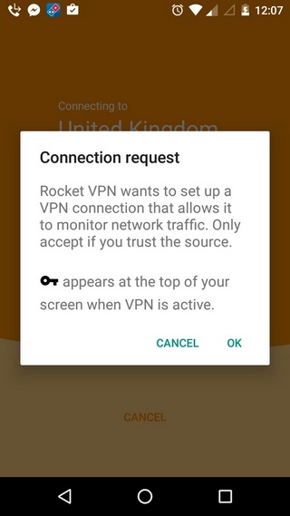 Rocket VPN  A Simple and Effective VPN App for Android  Review  - 58