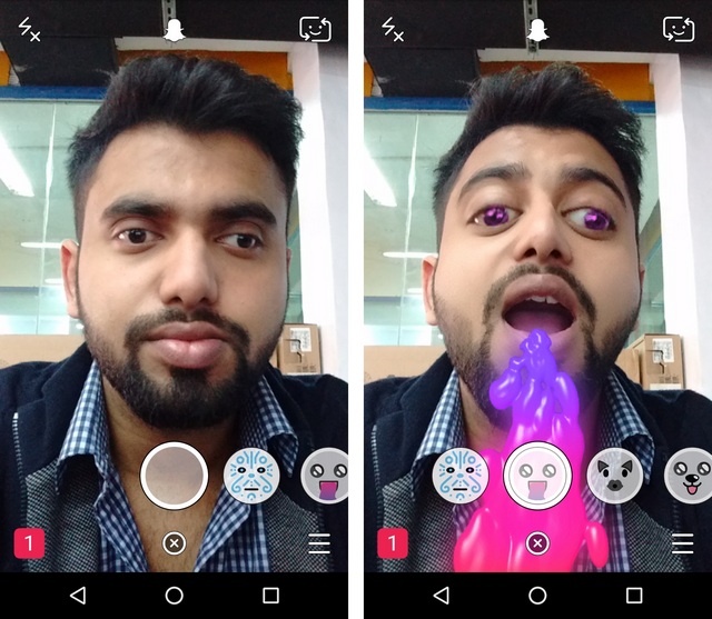 Snapchat Tricks lenses