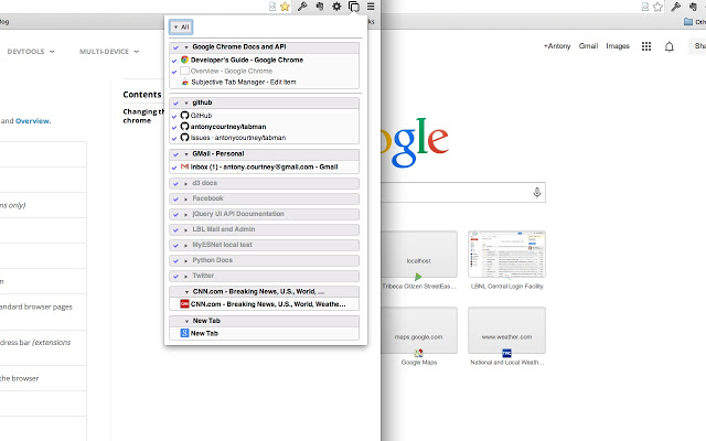 tab suspender extension for chrome