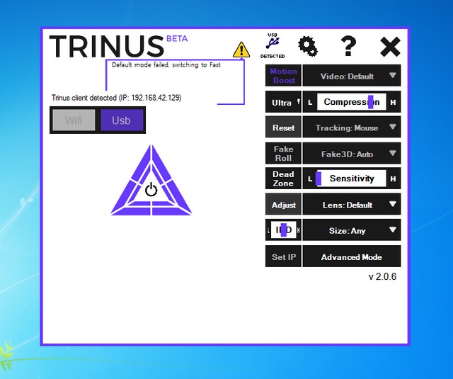 Trinus on sale vr games