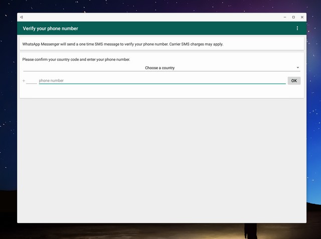 WhatsApp on Remix OS