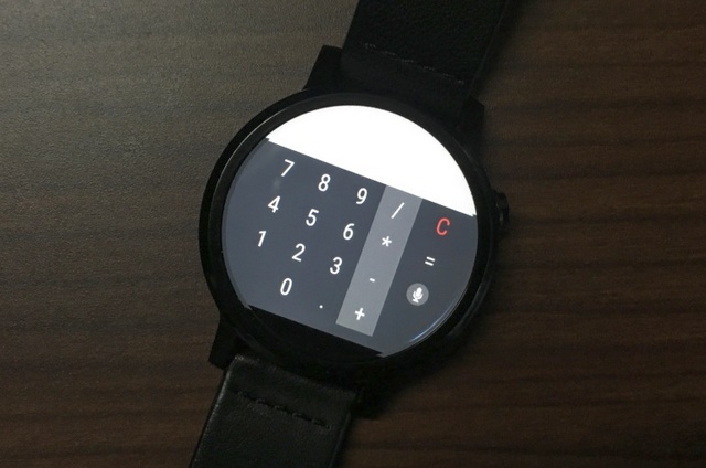 calculator android wear