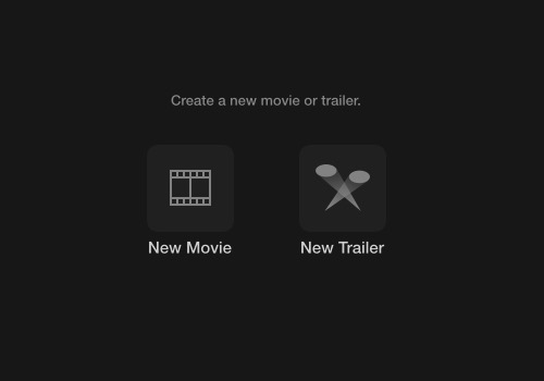 imovie - movie or trailer