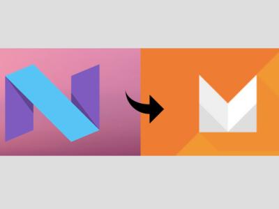 Android N Developer Preview to Android Marshmallow 6.0