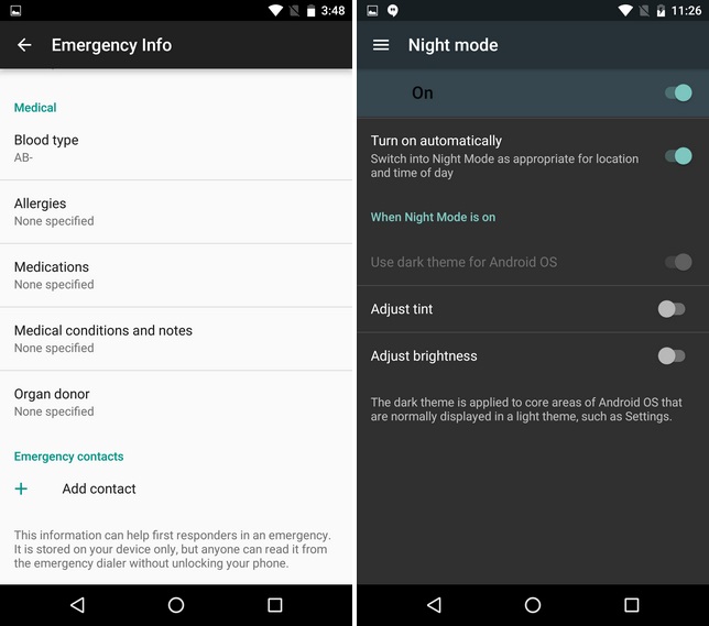 Android N vs Android Marshmallow Other Changes