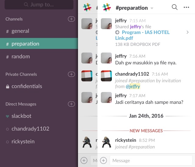 Business App -bb- Slack