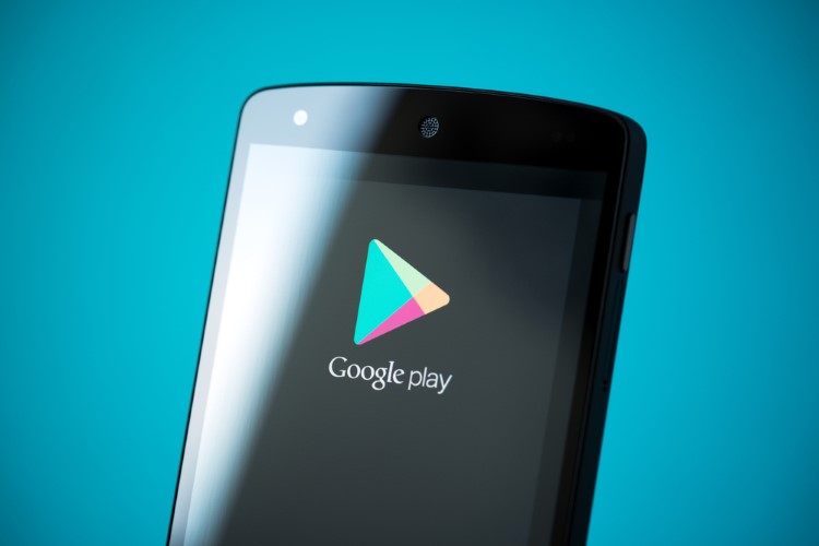 Where can I find the Google Play Store on my Samsung Galaxy device?