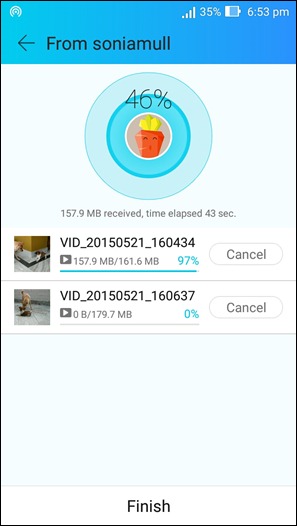 Top 7 Apps to Share Large Files Between Two Androids - 74