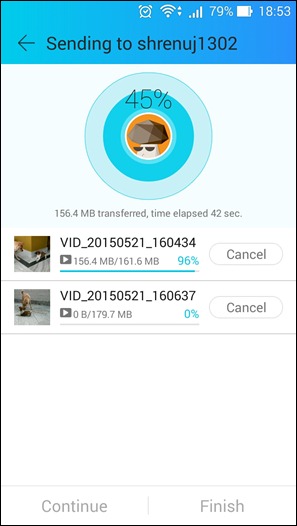 Top 7 Apps to Share Large Files Between Two Androids - 72