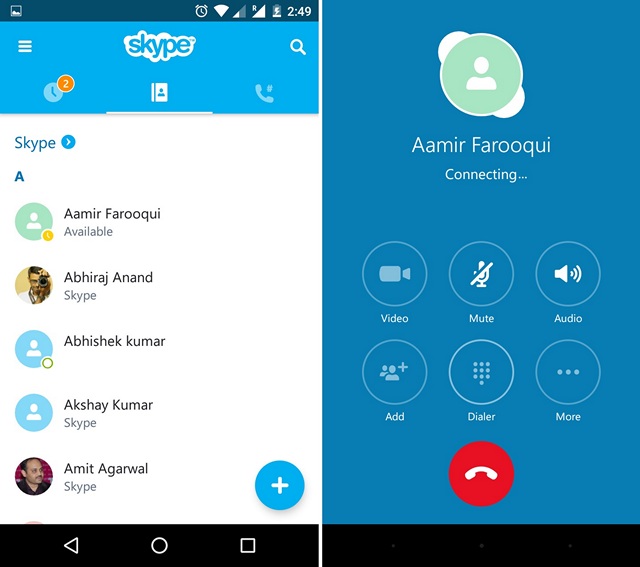 download free skype app for android