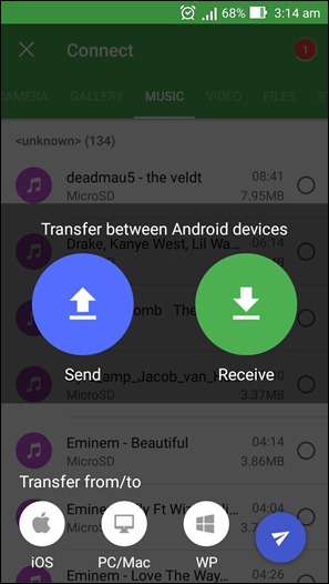 Top 7 Apps to Share Large Files Between Two Androids - 97