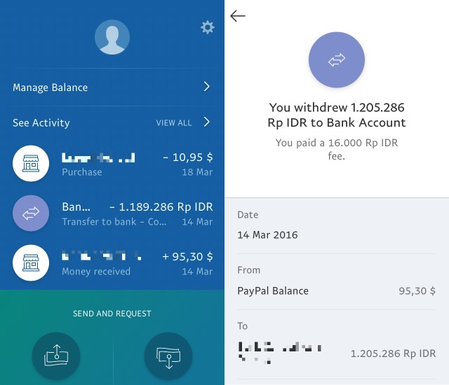 business app -bb- paypal