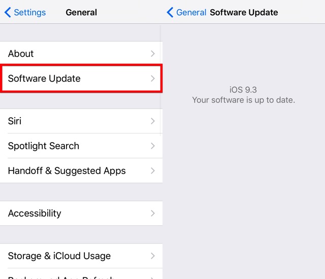 iPhone Battery -bb- software update