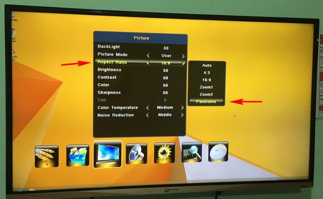 intel compute stick scaling fixed panorama